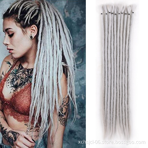 Dreadlack Locs Crochet Hair 20 inch Dreadlack Locs Crochet Hair Pre looped Synthetic Crochet Braiding Hair for Women